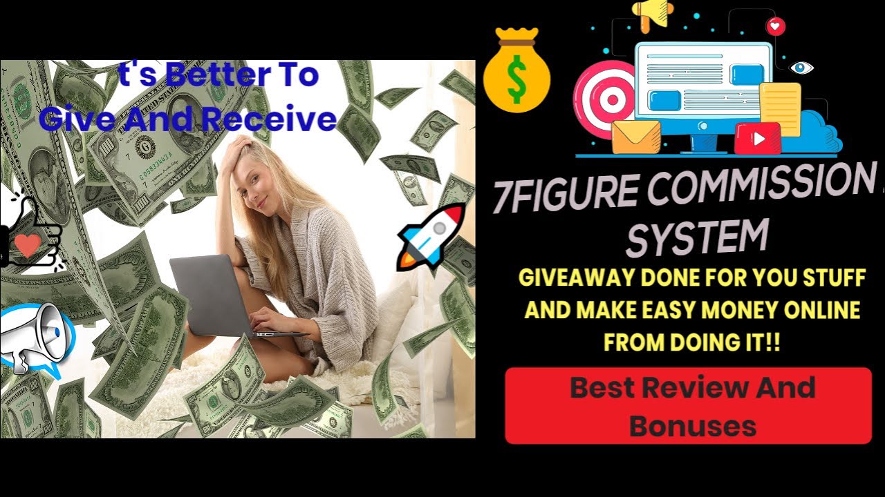 7figure commission system best review and bonuses - Brand New 2023 System -