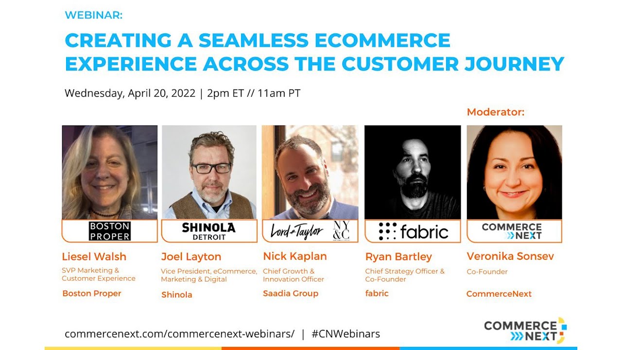 Creating A Seamless Ecommerce Experience Across The Customer Journey