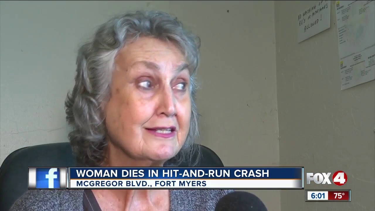 Woman dies in hit and run crash - YouTube