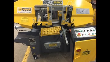 KESMAK MAKİNA TAM OTOMATİK ŞERİT TESTERE (KMO 280)