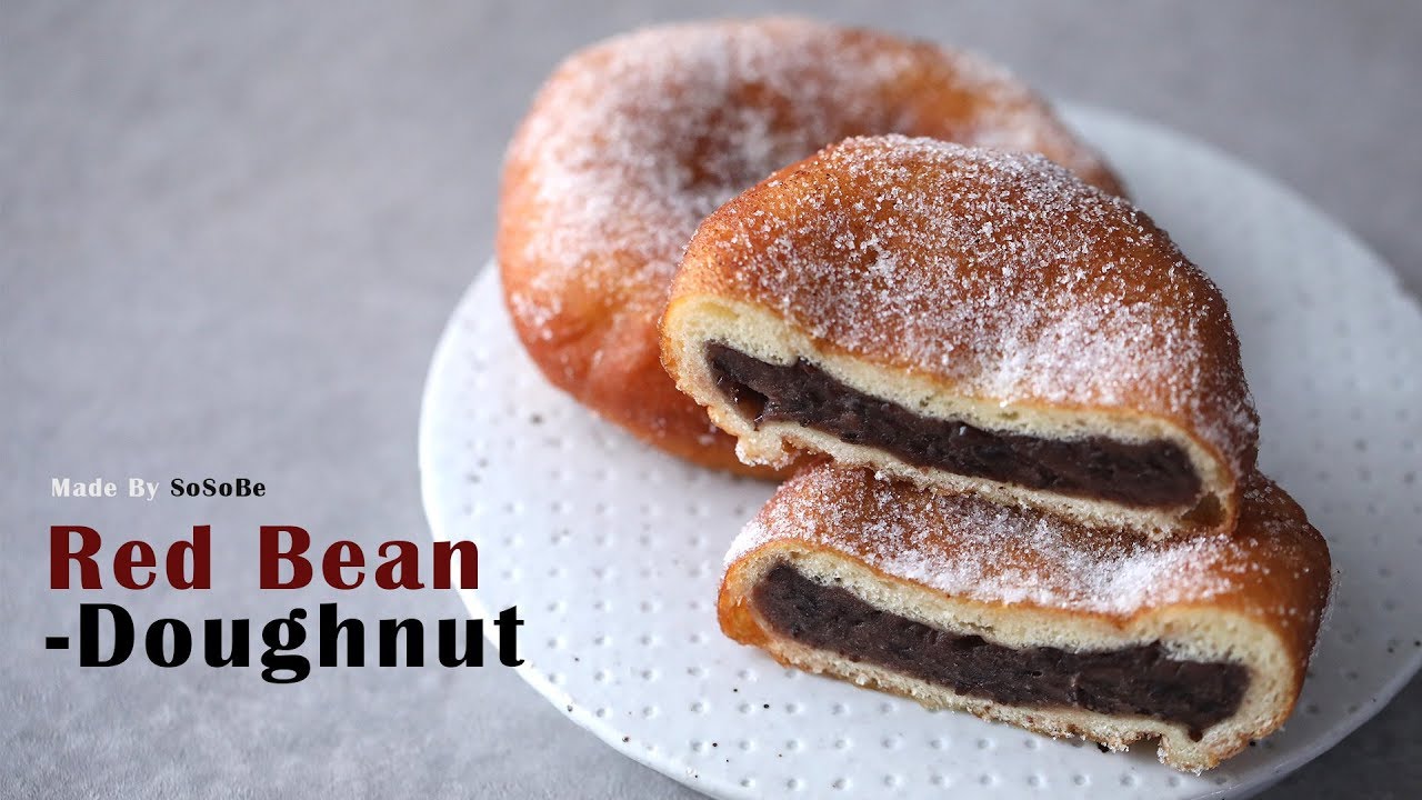 입안가득 달콤해지는 팥도너츠 만들기 ( Red Bean Doughnut ) - 소소베