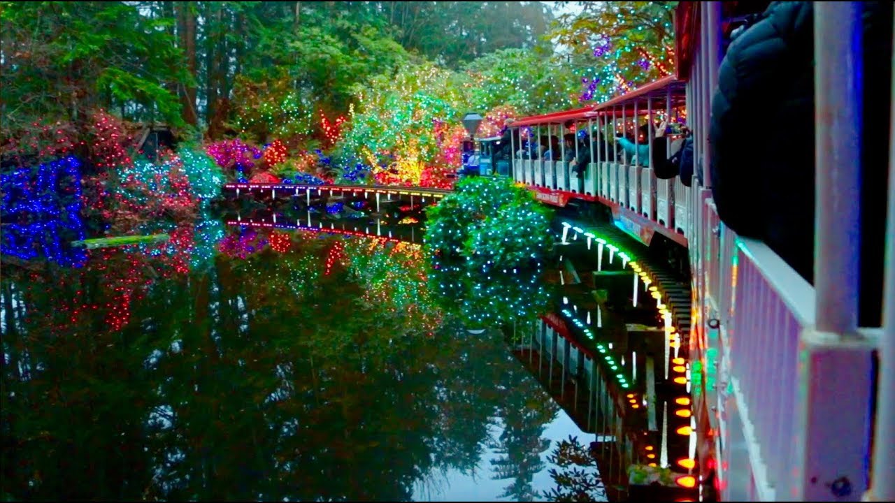 Stanley Park Bright Nights 2017 ( Amazing Train Ride 3 million