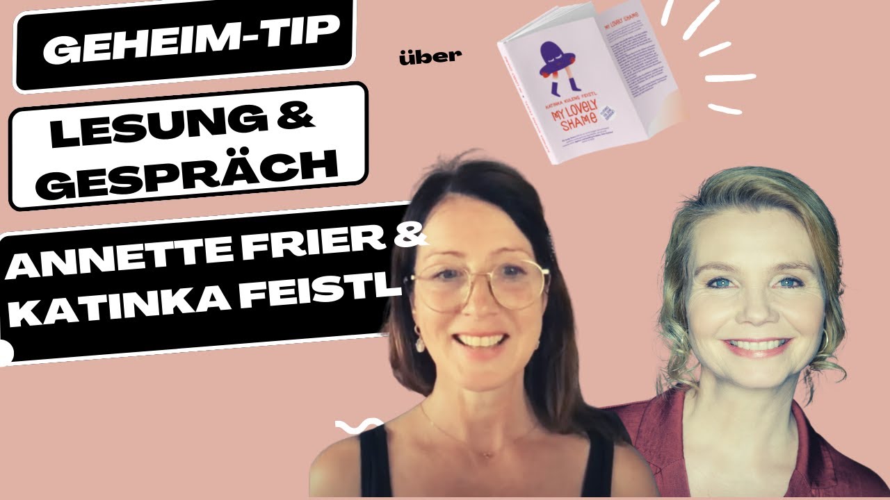 Lesung/ Gespräch mit Frier über "My lovely Shame" organisiert von AgnesBuchhandlung