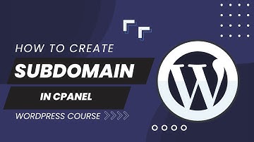 How To Create Subdomain and install wordpress In cPanel - WordPress Tutorial - cPanel Tutorial