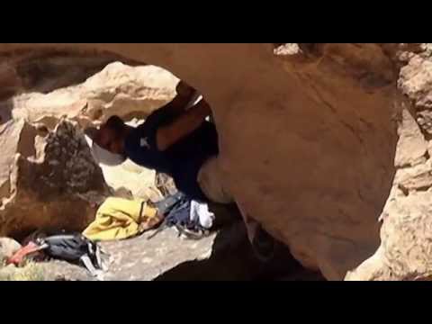 Beta Video for climb Monkey Hang v3, Bishop