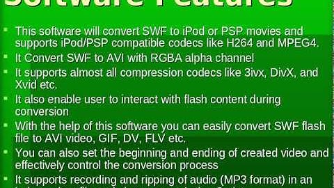 Review On SWF TO MP4 Converter Software