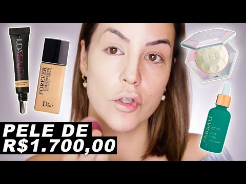 PELE COM PRODUTOS GRINGOS QUE NUNCA USEI - DEU BEM RUIM
