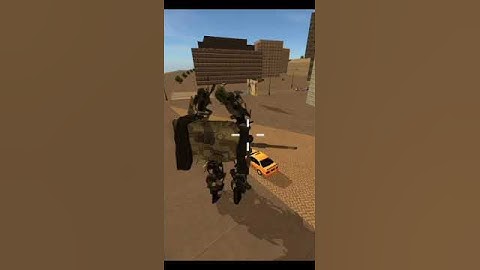 Robot Tank Transformer Android Game #Naxeex