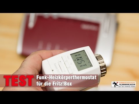 Comet Dect Test - control the heating with the Fritzbox (German)