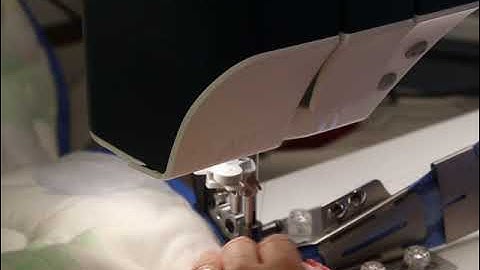 Binding on the curve with the PFAFF IDT & binder accessory, by Paula