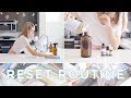 Reset Day | Get Your Life Together + Cleaning Routine  ✨