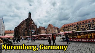 Nuremberg Old Town Walking Tour 4K