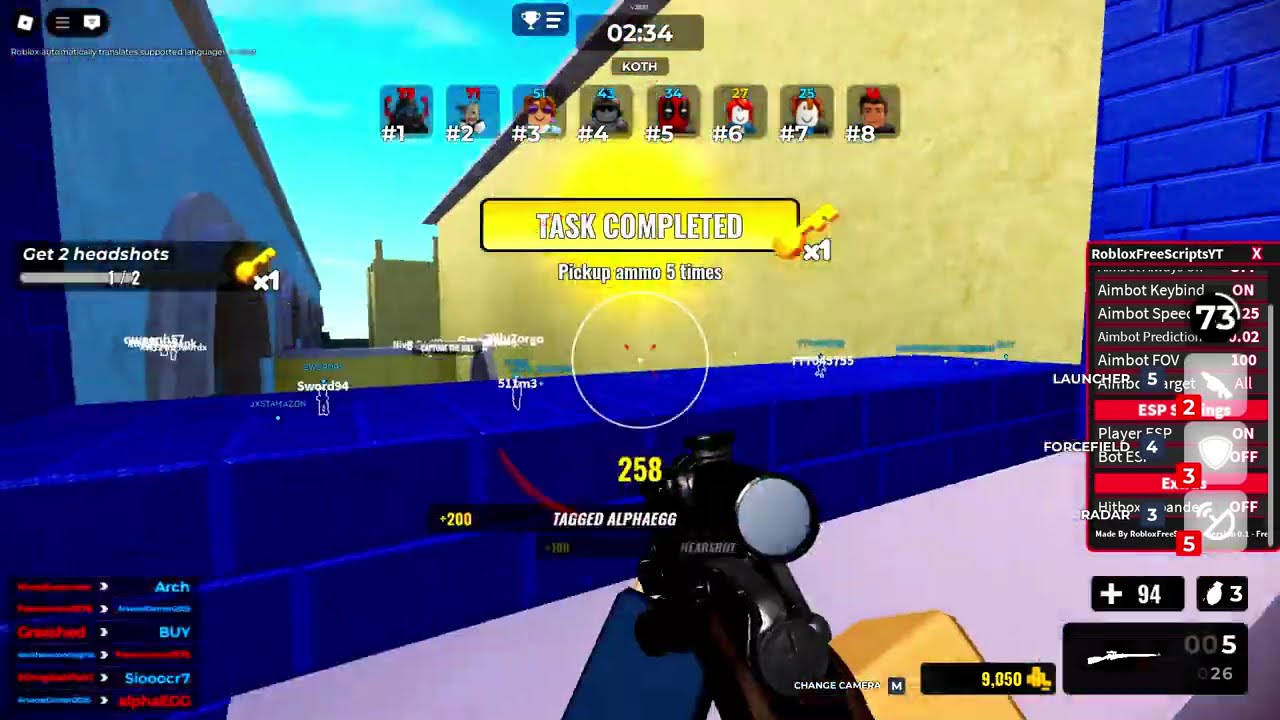 [NEW] Roblox Universal Script - Gunfight Arena Aimbot Script [BEST]