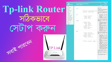 Tp-link router full setup and configuration. tp link router setup.