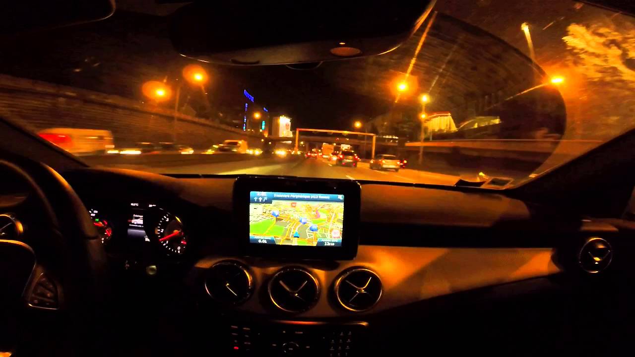 Night drive in Paris - YouTube