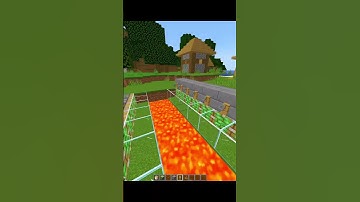 Lava Bridge  #minecraft #shorts