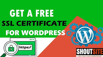 How to add a Free SSL Certificate for WordPress Site