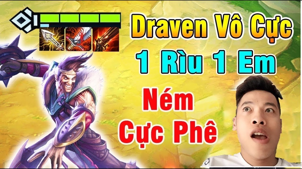 trau la ai Siêu Draven Max DAME | Buff 4 Đế Chế - Mỗi Rìu 1 Mạng Phê Quá Trời | Đấu Trường Chân Lý