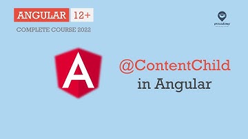@ContentChild in Angular | Gegevensbinding | Angular 12+