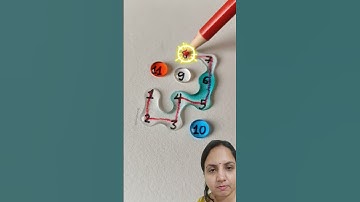 how to join number 10 #line #maths #drawing #shortsfeed #art #iqtest #trending #viralvideo