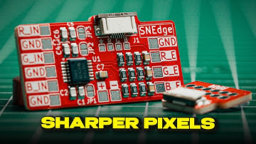 Modding the SNES for Better Picture Quality - SNEdge Edge Sharpener