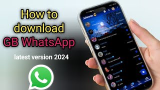 How to download GB WhatsApp pro latest version | GB WhatsApp 2024 screenshot 2