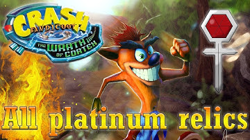 Crash Bandicoot: The Wrath of Cortex - All 30 Platinum Relics / Все 30 платиновых реликтов