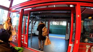 ⁴ᴷ⁶⁰ Roosevelt Island Tram POV from 2nd Avenue, Manhattan