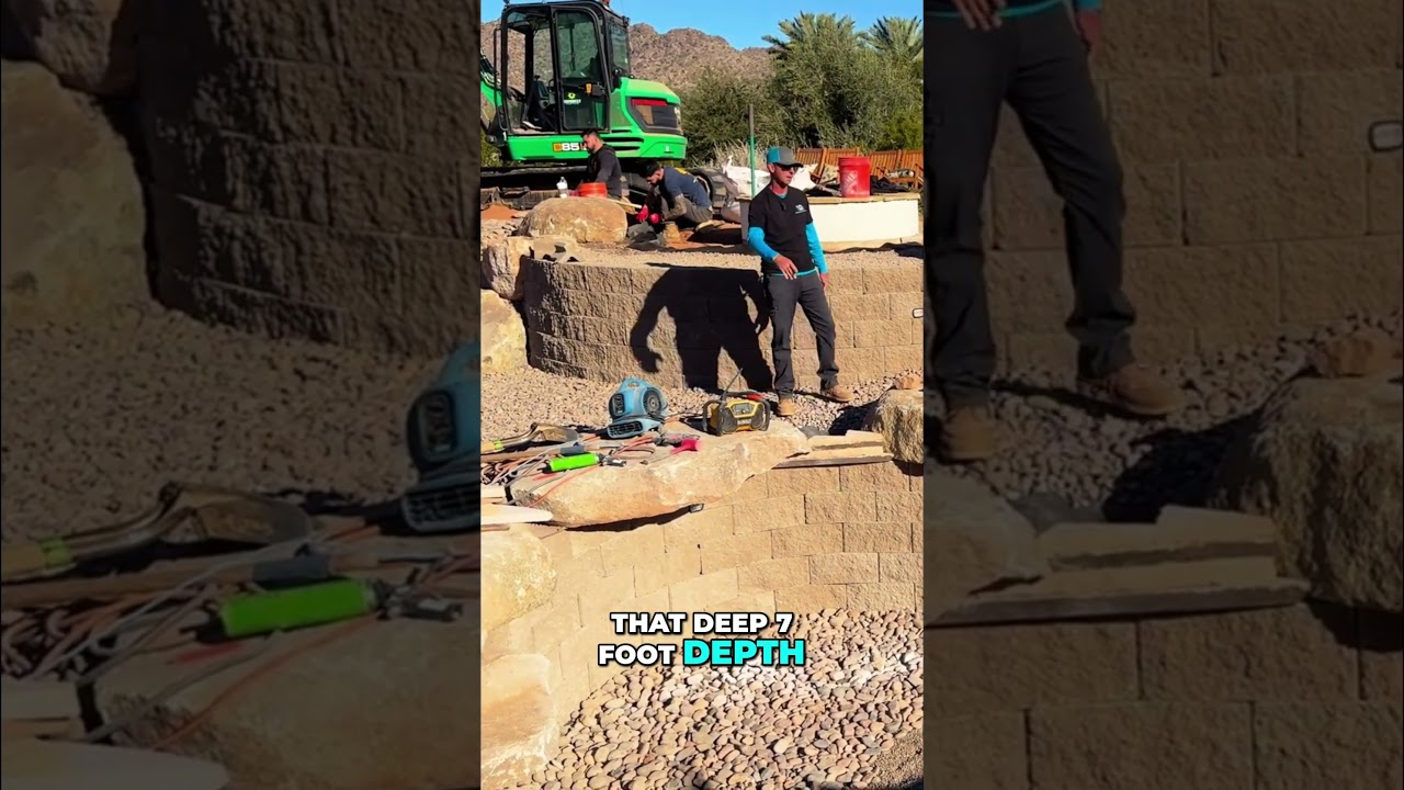 Building a Backyard Oasis  Walls, Ponds, and Fire Pits!