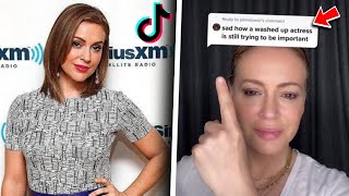 FANS THINK ALYSSA MILANO'S TIKTOK ACCOUNT SAYS A LOT ABOUT HER CAREER