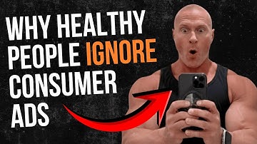 Dr. legt uit waarom gezonde mensen consumentenreclames negeren en zich richten op prestaties