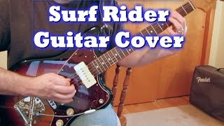 Video thumbnail of "Surf Rider guitar cover by Tom Conlon"
