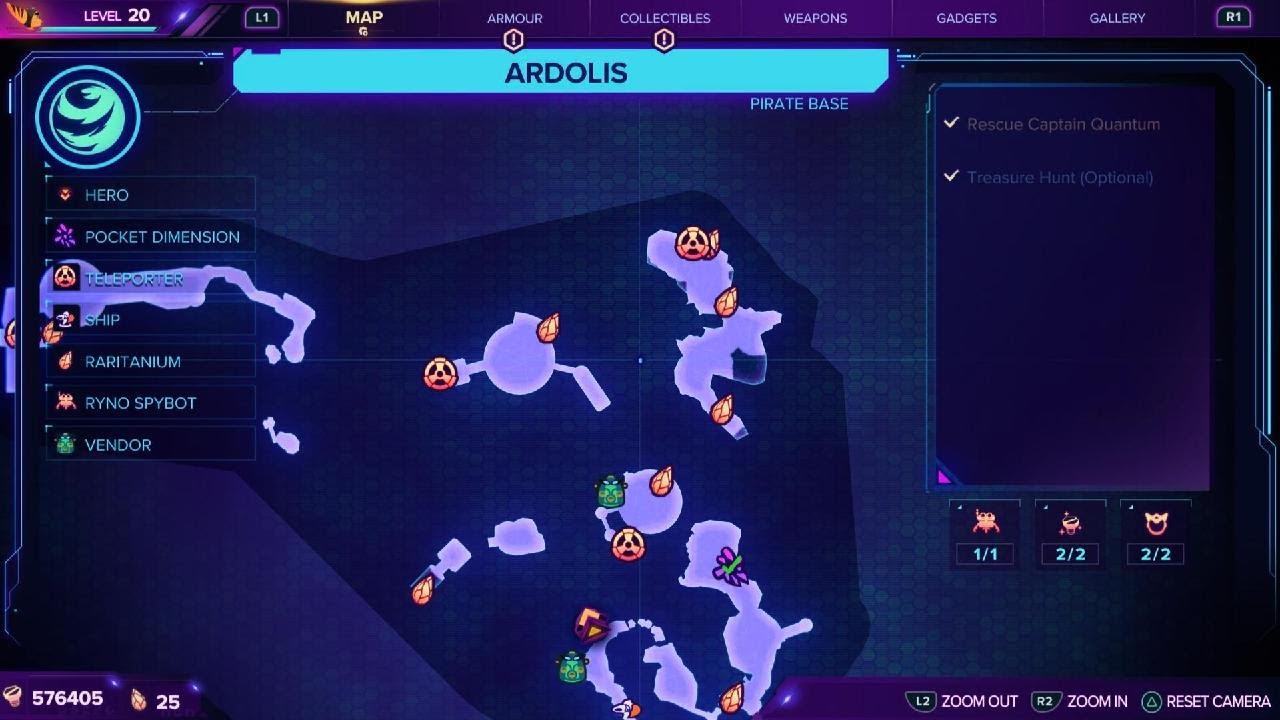 Ratchet & Clank: Rift Apart Craiggerbear location Ardolis