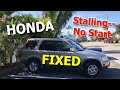 Honda Stalling / No Start -- FIX