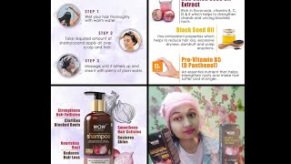 Wow  black seed onion hair oil and shampoo review|red onion oil shampoo review for hairfall review
