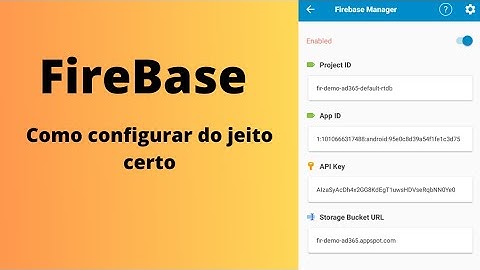 Sketchware - configurar projeto FireBase