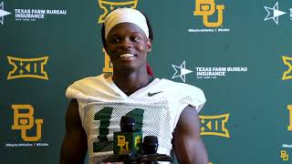 Baylor Football: Ketron Jackson, Jr. Media Availability (August 11, 2023)