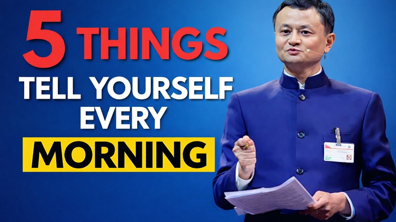 Say These 5 Things Every Morning and Watch Your Life Change | Jack Ma Inspired Speech | Motivation