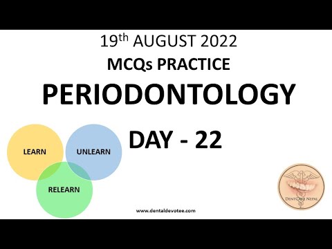 Periodontology MCQs - Day 22 Daily Dental MCQs @DentCareNepal