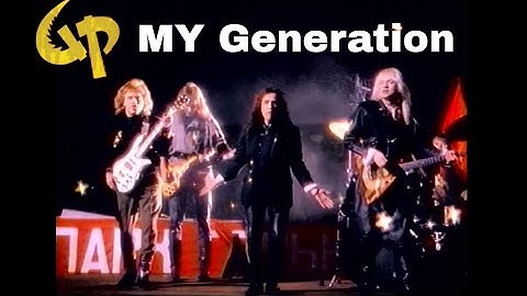 Gorky Park - My Generation (Official music video 1990) [Remastered Full HD 60fps]