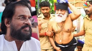 kj yesudas sings to lord ayyappa at sabarimala with harivaraasanam latest tamil cinema news
