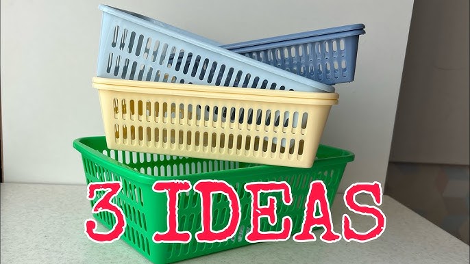 DIY PLASTIC STORAGE BIN MAKEOVER  HOME DECORATING IDEAS - Easily modify  any storage bin 