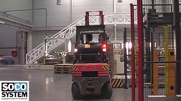 Two SOCO SYSTEM palletising robots in Gyermely