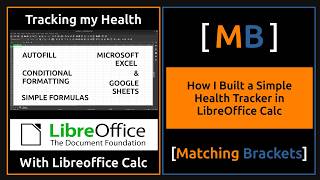 Build a Simple Health Tracker in LibreOffice (Beginner Tutorial)