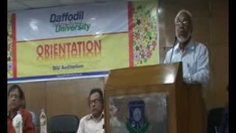 Student Orientation Program of  Daffodil International University