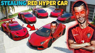 Stole The Rarest Red Hypercar With Evil Ronaldo 