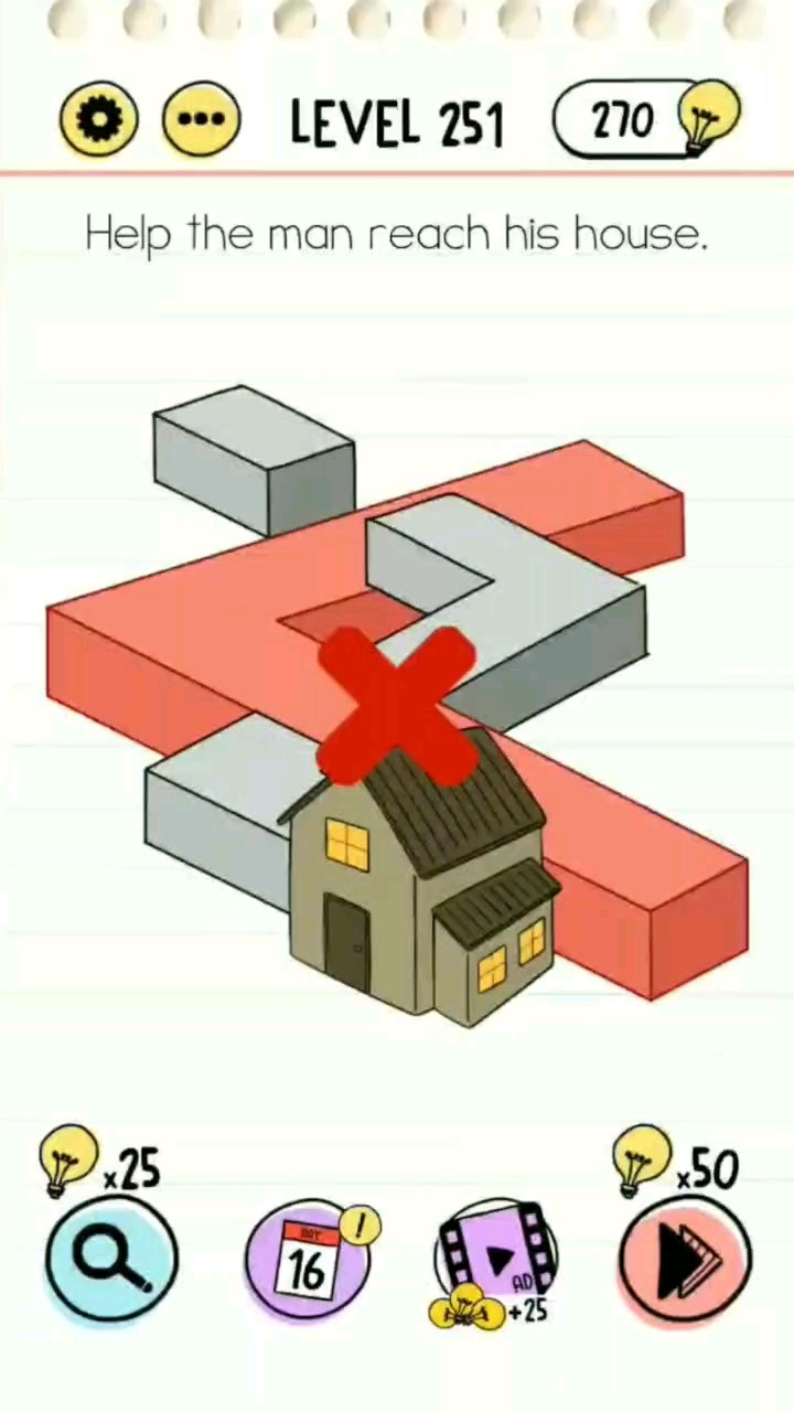 Brain Test Level 251 Tricky Puzzles Solved #androidgames