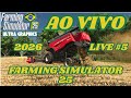 🚜 FS25 LIVE | Novo Começo no Turvo Map – Segundo Mês