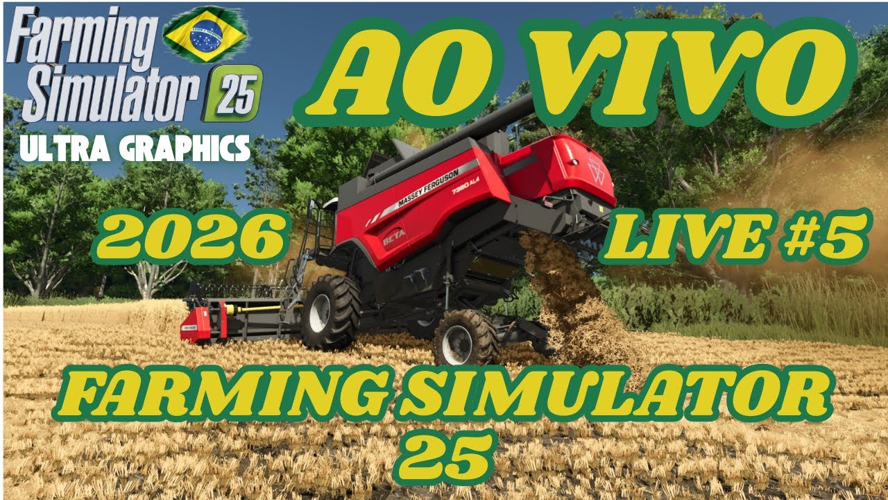 🚜 FS25 LIVE | Novo Começo no Turvo Map – Segundo Mês