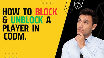 How to Block and Unblock a Player In CODM.